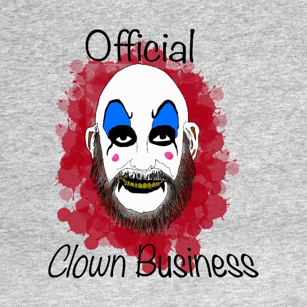 Official clown business by Cult Classic Clothing 